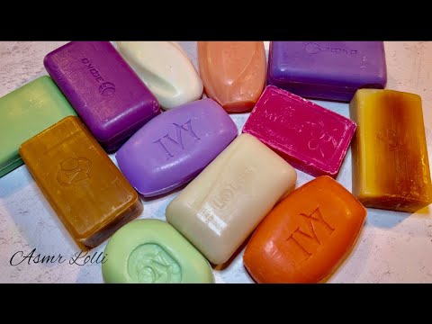 Видео: Asmr soap cutting/Relax video/ satisfying/ dry soap/ Резка разного мыла асмр