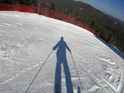 Видео: Пампорово, пускане на 5а, черна писта, канала на Преси