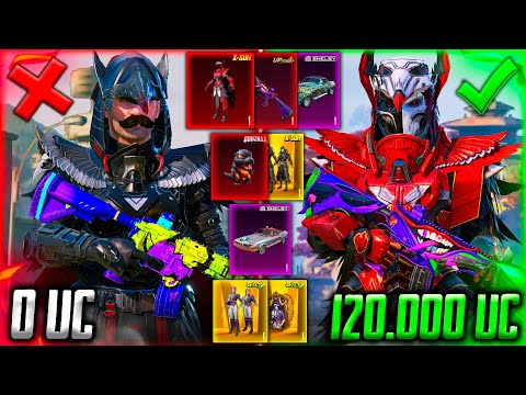 Видео: 120 000 UC - ЭТО ЛУЧШАЯ ПРОКАЧКА АККАУНТА ЗА ВСЮ ИСТОРИЮ В PUBG MOBILE! ВЫБИЛ и ПРОКАЧАЛ ПУБГ МОБАЙЛ