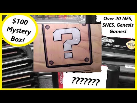 Видео: Я купил на Ebay таинственную коробку с играми для NES, SNES и Genesis за 100 долларов!