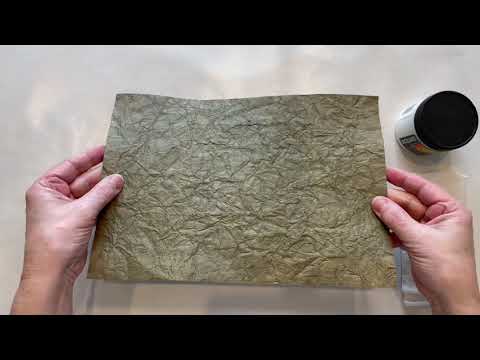 Видео: Как сделать искусственную кожу из папок-регистраторов
