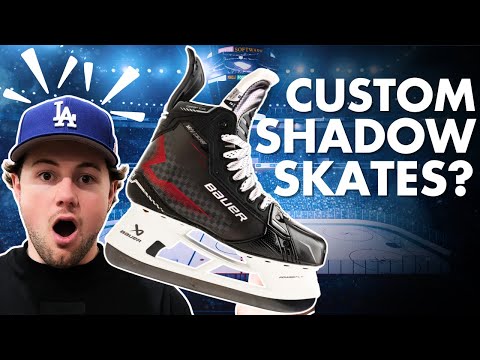 Видео: Мои новые коньки BAUER SHADOW, сделанные с помощью BAUER FITLAB!