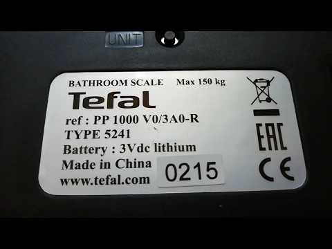 Видео: Ремонт электронных весов Tefal Тефаль PP1000. ч.1 repair of scales