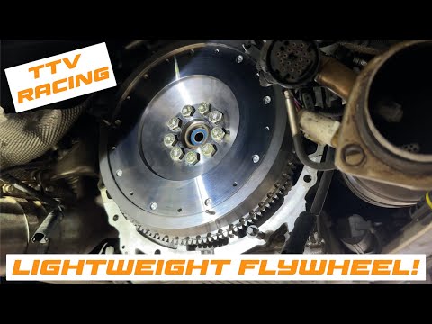 Видео: Установка облегченного маховика BMW E60 M5 E63 M6!!!