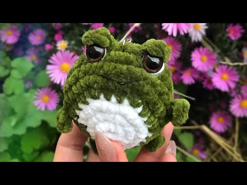 Видео: 🐸вязанная жаба  за ПОЛ ЧАСА 🐸  МАСТЕР КЛАСС