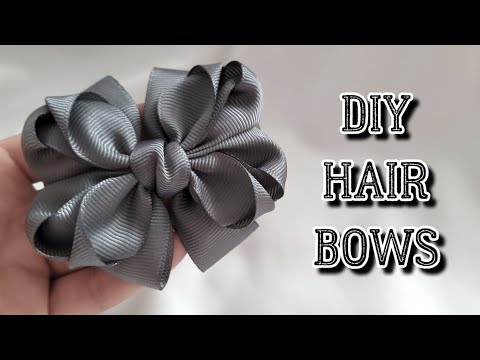 Видео: Готовимся в ШКОЛУ✨️ БАНТИКИ на каждый ДЕНЬ 💫💫💫 DIY HAIR BOWS