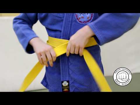 Видео: Секрет как ПРАВИЛЬНО повязывать ПОЯС в дзюдо