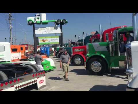 Видео: Дальнобой по США. Трак шоу 2016 Joplin Missouri