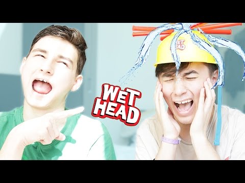 Видео: WET HEAD CHALLENGE / МОКРАЯ ГОЛОВА ЧЕЛЛЕНДЖ С БРАЙН МАПС !