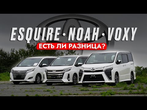 Видео: NOAH | VOXY | ESQUIRE❗️ ТОП МИНИВЭНОВ TOYOTA! Обзор и сравнение: ЦЕН, ХАРАКТЕРИСТИК и ОПЦИЙ! 2023