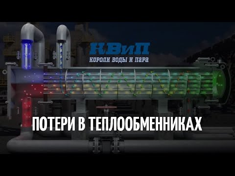 Видео: Потери в теплообменниках