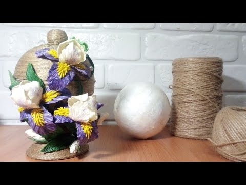 Видео: 🔥СМОТРИТЕ КАКУЮ КРАСОТУ МОЖНО СДЕЛАТЬ/ШКАТУЛКА ИЗ ДЖУТА /ШКАТУЛКА/BEAUTY FROM JUTE