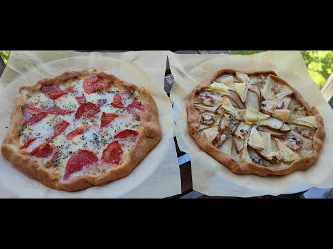 Видео: ГАЛЕТА с ГОЛУБЫМ СЫРОМ, БРИ И ГРУШЕЙ & МОЦАРЕЛЛОЙ, ПОМИДОРОМ! Такие разные интересные вкусы🤌#галета