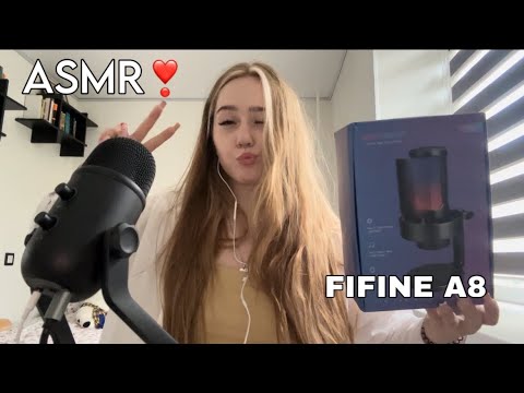 Видео: 🌟ASMR/ обзор нового микрофона FIFINE AmpliGame A8/ +асмр, который я ненавижу 💥