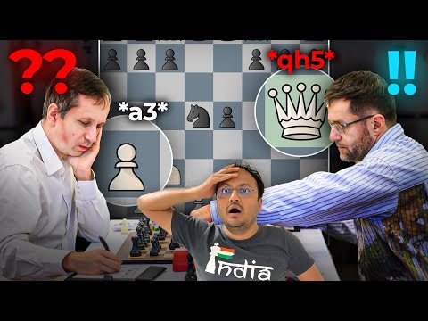 Видео: Аронян разыгрывает сумасшедший дебют 3.a3 и 5.Qh5 против Войташека | Аронян против Войташека