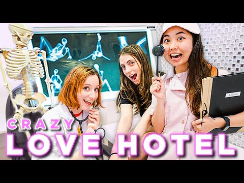 Видео: Японские приключения в отеле «Love Hotel» — больничная тема 🏥💉