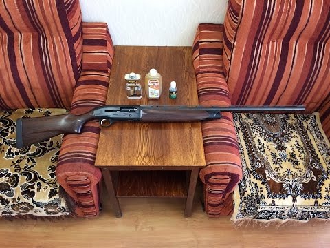 Видео: Супер способ! Отделка древесины ружья, Beretta a 400, льняным маслом и Danish Oil.