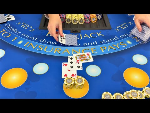 Видео: Я ВЫИГРАЛ 1 600 000 долларов, СДЕЛАВ СТАВКИ В БЛЭКДЖЕК В РАЗМЕРЕ 400 000 долларов, ИДЕАЛЬНУЮ ПАРУ...