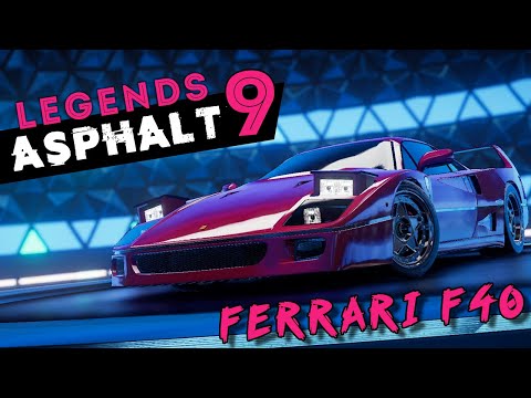 Видео: Asphalt 9: Legends - Открыл Ferrari F40 на 4* (ios) #118