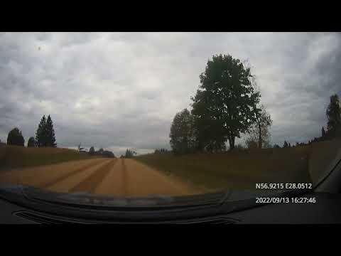 Видео: Driving in Pskov region: Красногородск - Белорусский - Пыталово - Остров 13/09/2022 (timelapse 4x)