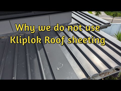 Видео: Почему я не использую кровлю Kliplok