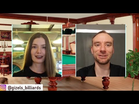 Видео: Игорь Литовченко. Бильярд по любви с Александрой Гизельс
