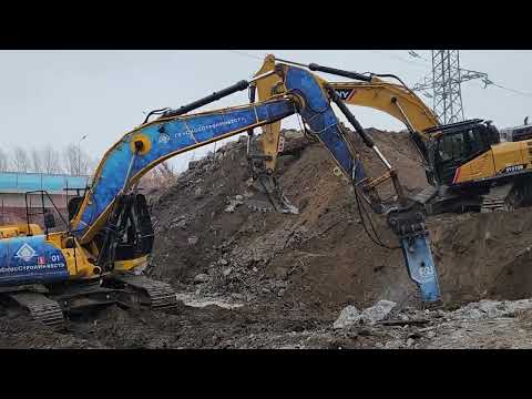 Видео: Демонтаж путепровода в Санкт-Петербурге