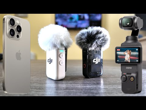 Видео: DJI MIC 2 привязка второго микрофона, привязка к DJI POCKET 3 к Айфону