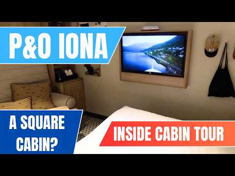 Видео: Экскурсия по каюте P&O IONA — каюта 15720