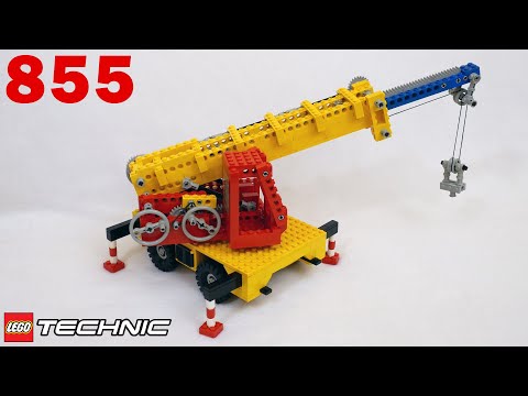 Видео: ПЕРВЫЙ ЛЕГО Техник Автокран 855 1978 года: Легенды LEGO Technic – Обзор 44