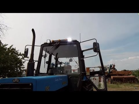 Видео: Установка СВЕТОДИОДНЫХ LED фар на трактор МТЗ 82.1