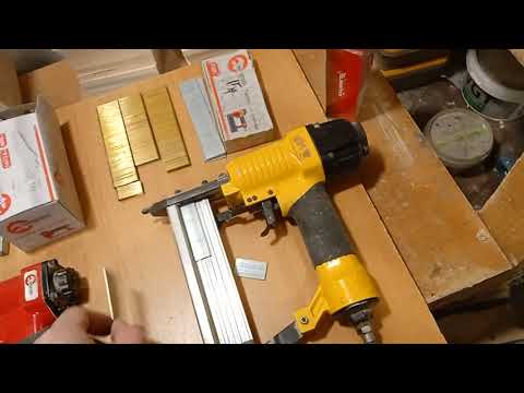 Видео: как выбрать пневмо пистолет нейлер