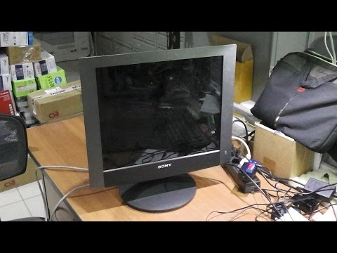 Видео: Пропадает изображение. Монитор Sony SDM-HX75. РЕМОНТ