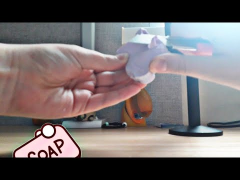 Видео: |ASMR|ТАППИНГ ПО МЫЛО,ШКРЯБ-ШКРЯБ.+РЕЗКА🗡|АСМР|