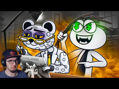 Видео: АНИМАТОР ЗАРАБОТАЛ МИЛЛИОНЫ НА ДЕТСКОМ ТРУДЕ - NUTSHELL ANIMATIONS ► Jim Gold | Реакция