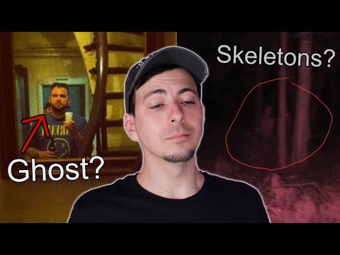 Видео: Мужчина смотрит видео с привидениями и начинает верить