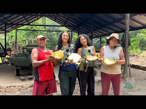 Видео: ПРИГОТОВЛЕНИЕ ПЕ ДЕ МОЛЕКЕ НА ФЕРМЕ - Сообщество Катуири (часть 2) Амазонас