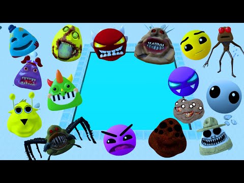 Видео: УНИЧТОЖЬТЕ ВСЕ 3D СЕМЬИ МЕСТИ ПОУ БОУ И СЕМЬИ ГЕОМЕТРИ ДАШ ИЗ ROBLOX В ICE HOLE Garry's Mod