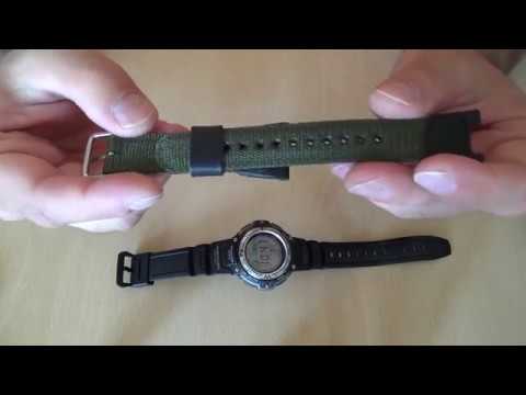 Видео: Tallinn. Часы Casio SGW-100 распаковка ремешка