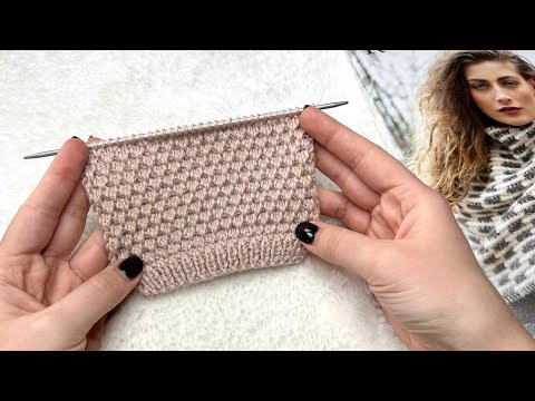 Видео: Для тех кто еще не знает какой выбрать узор. Узор спицами для джемпера, пуловера и кардигана