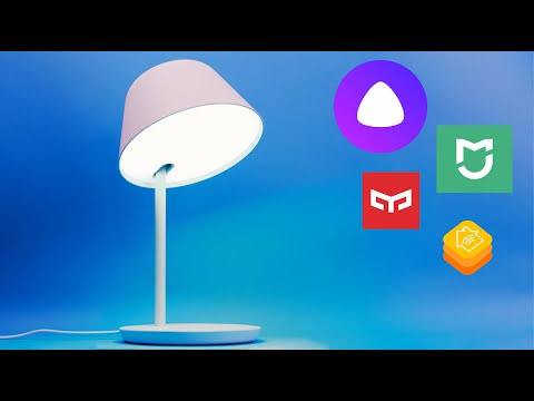 Видео: Yeelight LED Desk Lamp (YLCT02YL) - Обзор + инструкция по подключению