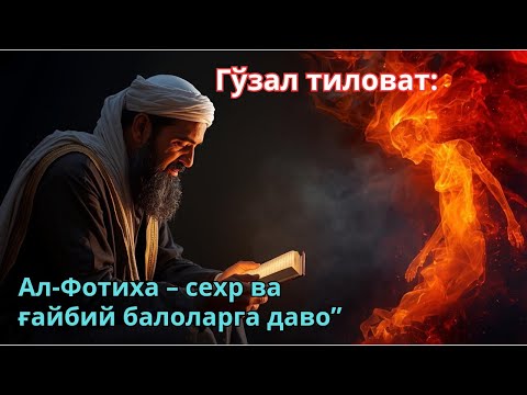 Видео: Гўзал тиловат: Ал-Фотиха – сехр ва ғайбий балоларга даво”
