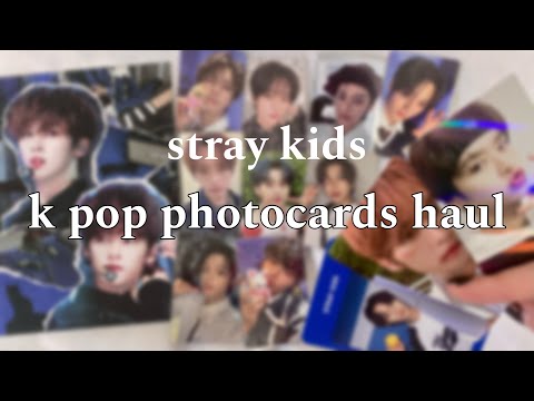 Видео: (noo) распаковка карт + 3 дримки !! | stray kids | k pop photocards haul