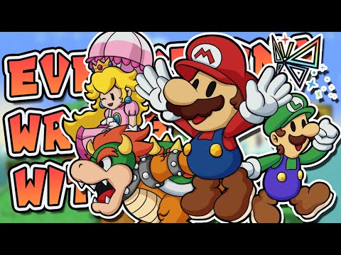 Видео: Всё, что не так с Super Paper Mario за 29 минут