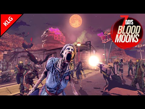 Видео: 7 Days Blood Moons ► НОВАЯ ИГРА ВО ВСЕЛЕННОЙ 7 Days to die (ПЛЕЙТЕСТ)