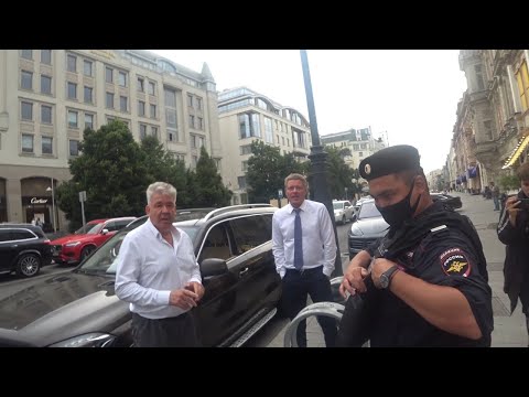 Видео: СтопХам-ЧОПОВЦЫ беспредельщики, угрожают оружием в центре Москвы