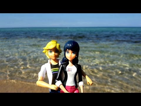 Видео: Маринетт, Адриан и Хлоя на море!!! Злая русалка