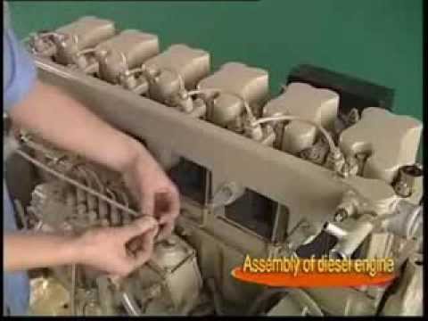 Видео: Сборка двигателя WD615 Sinotruk. www.WP12.ru Тел.89098130718 Купить ДВС.