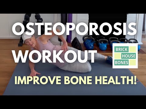 Видео: 20-минутные упражнения при остеопорозе для укрепления бедер