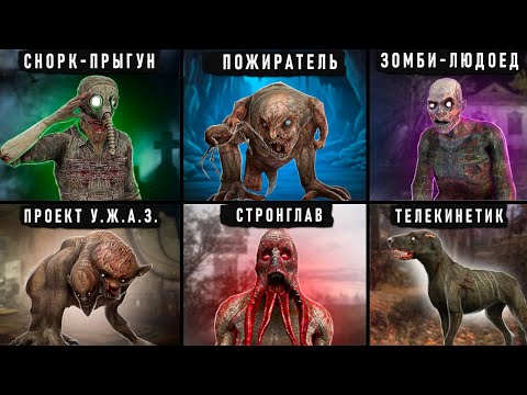Видео: 113 УНИКАЛЬНЫХ МОНСТРОВ ИЗ ЛУЧШЕЙ МОДИФИКАЦИИ НА S.T.A.L.K.E.R.